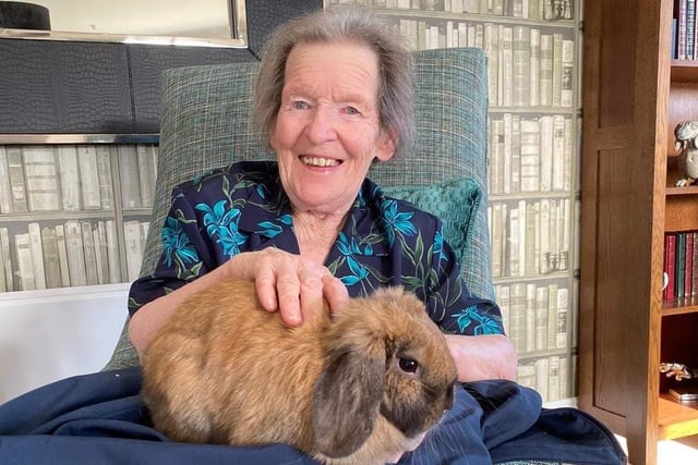 Mortain Place care home in Eastbourne was full of animal mischief on Thursday, February 24 when Coco the rabbit came to visit. Residents enjoyed seeing new furry friend roaming around the lounge, giving out cuddles. SUS-220324-114803001