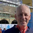Mark Holder took part in the Brighton half marathon, raising more than £1,200 for Mid Downs Radio
