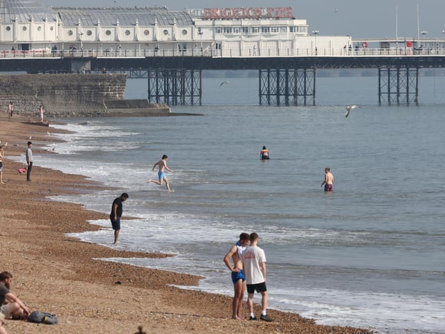 Anyone fancy a dip in the sea?