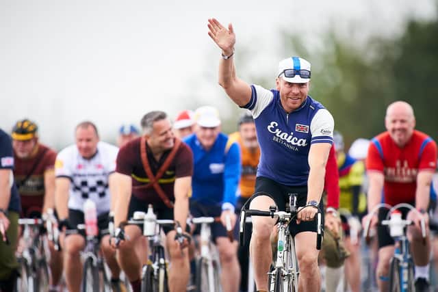 Sir Chris Hoy will join the Eroica Britannia cycling festivities at Goodwood. Photo: Mark Beaumont.