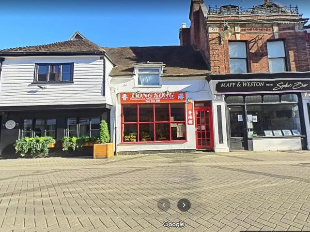 Hong Kong Takeaway
25 East Street, Horsham, RH12
Chinese restaurant in Horsham with a 4 star rating on Trip Advisor
One reviewer said: "Excellent takeaway! Delivered straight to your door still popping hot."
Information from Trip Advisor and photo from Google Maps