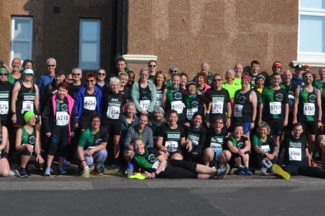 Hastings Runners were out in force for the HM
