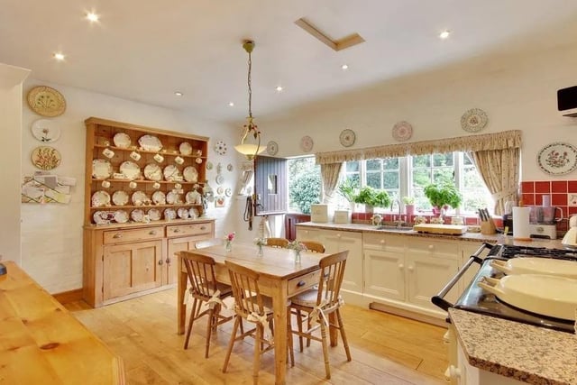 The kitchen/breakfast room has a gas fired Aga. Picture: Jackson-Stops Lindfield.