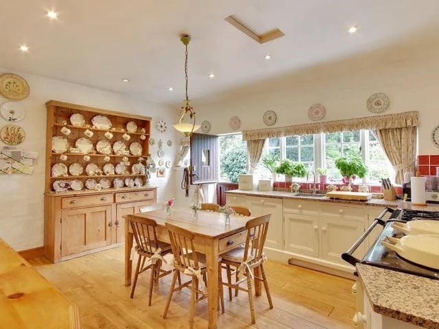 The kitchen/breakfast room has a gas fired Aga. Picture: Jackson-Stops Lindfield.