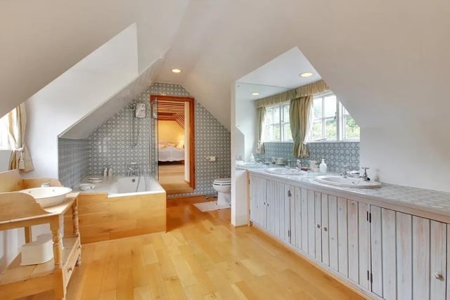 The principal bedroom has a luxury ensuite bathroom. Picture: Jackson-Stops Lindfield.