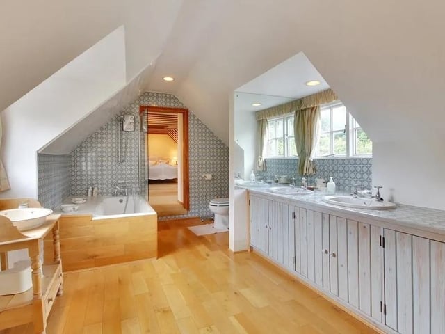 The principal bedroom has a luxury ensuite bathroom. Picture: Jackson-Stops Lindfield.