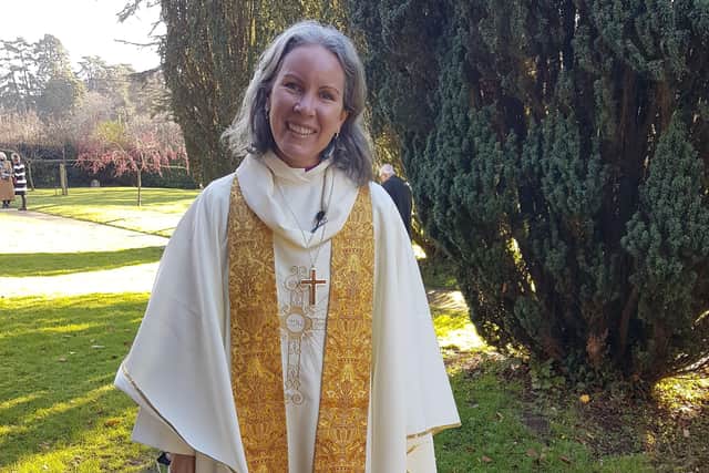 The Bishop of Horsham, the  Rt Rev Ruth Bushyager SUS-210501-125452001