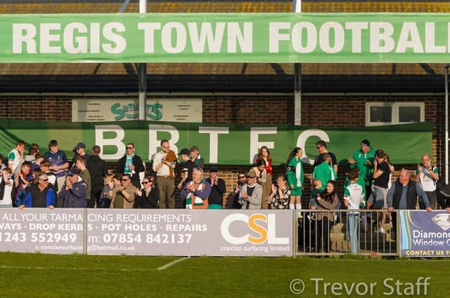 A good crowd was in the Nye Camp for Non League Day / Picture: Trevor Staff