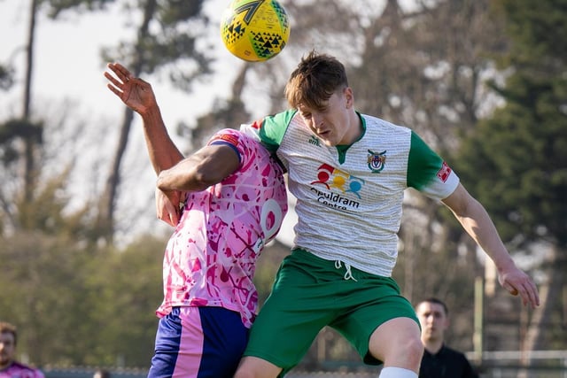 Action from the Rocks' 4-1 win at home to Margate / Pictures: Lyn Phillips and Trevor Staff