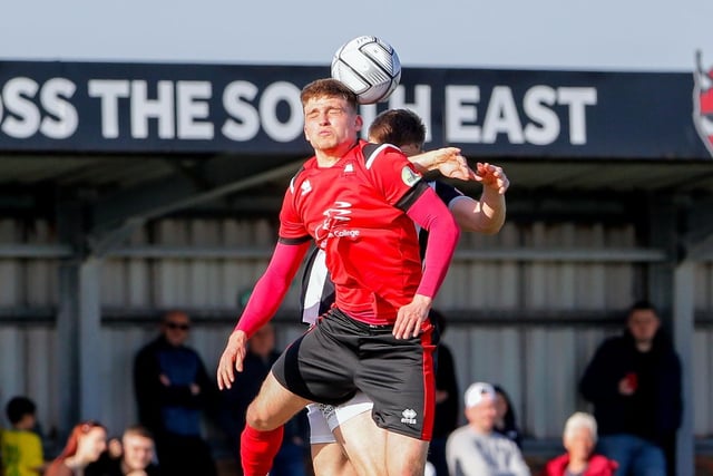 Action and celebrations from Eastbourne Borough FC's 2-0 National South win at home to Bath City / Pictures: Lydia and Nick Redman