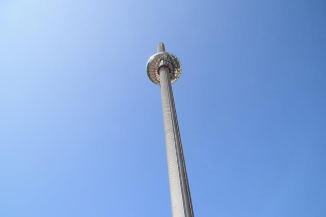 British Airways i360 observation tower.
