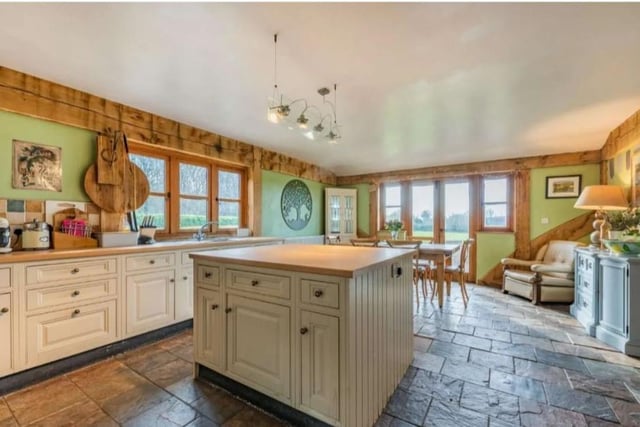 The guide price for Woodside Farm is £1,800,000, and it is being sold by agents Strutt and Parker via Zoopla. SUS-220328-092321001