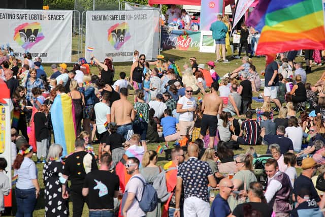 Last year's Worthing Pride event