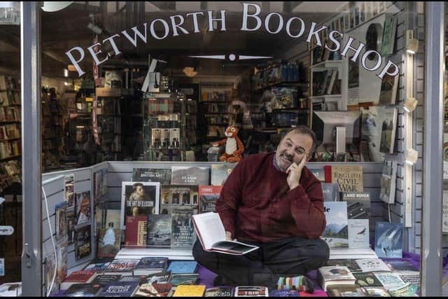 Steve at Petworth Books which can be found on Litalist