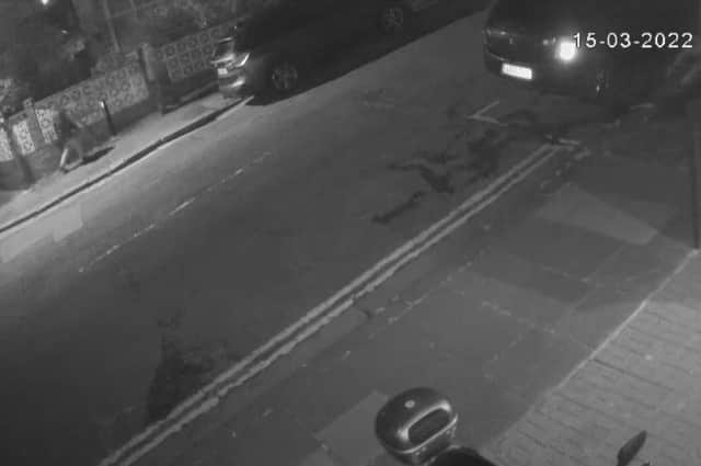 Sussex Police released a CCTV clip of two people they would like to speak to
