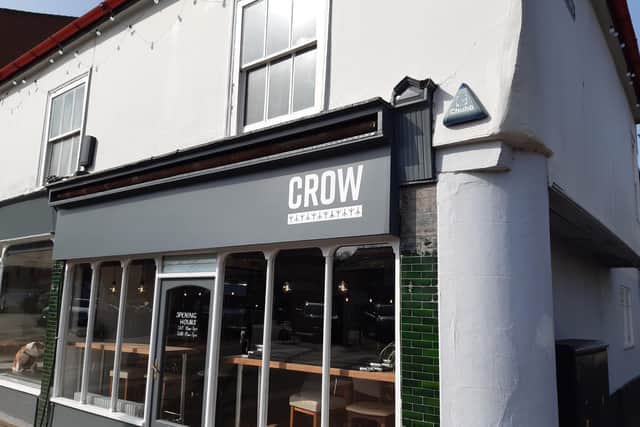 Crow Coffee located in Crawley's High Street