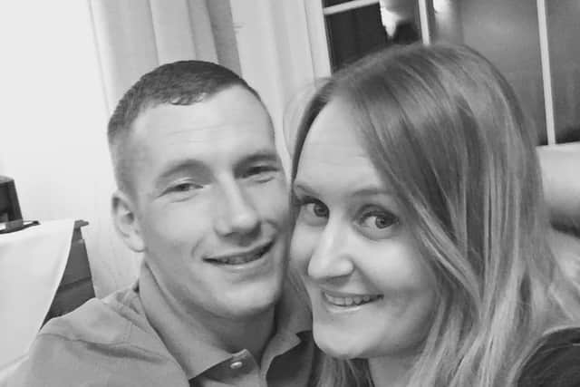 Stephanie lost her husband Martin in November 2021 – when the 32-year-old passed away from a sudden cardiac arrest in his own home