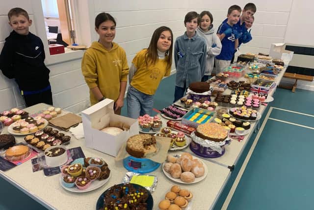 The bake sale at Sidlesham Primary School