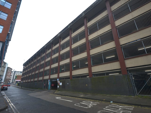 Priory Street Car Park in Hastings SUS-220330-103938001