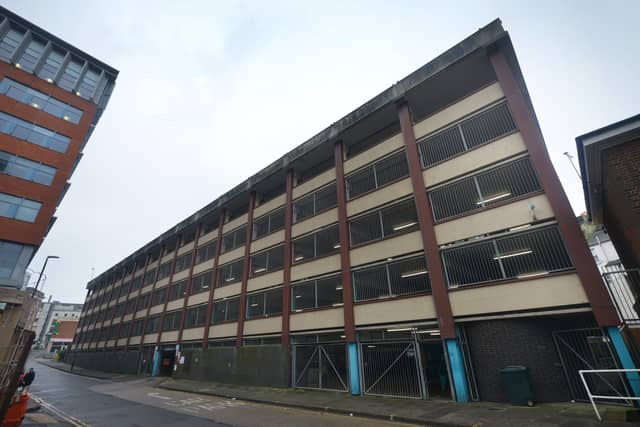 Priory Street Car Park in Hastings SUS-220330-103825001