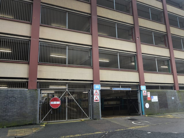 Priory Street Car Park in Hastings SUS-220330-103908001