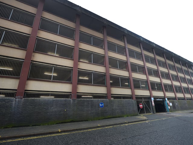 Priory Street Car Park in Hastings SUS-220330-103851001