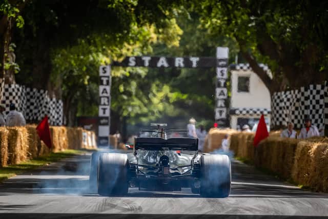 Five current Formula 1 teams will be at the Goodwood Festival of Speed this summer. Photo: Lee Carpenter.