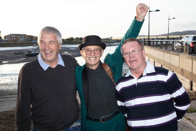 Clive Mills, Steve Goodheart and Dicky Leggett