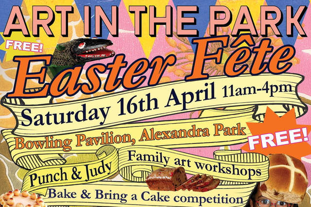 Don't miss the Art In The Park Easter Fette at Alexandra Park on April 16 SUS-220331-104329001
