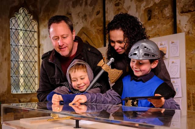 Children can re-live the famous Battle of Hastings at Battle Abbey SUS-220331-104134001