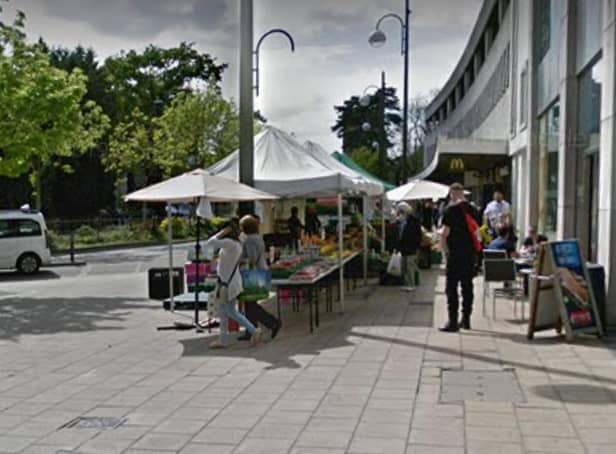 Current location of Crawley Market