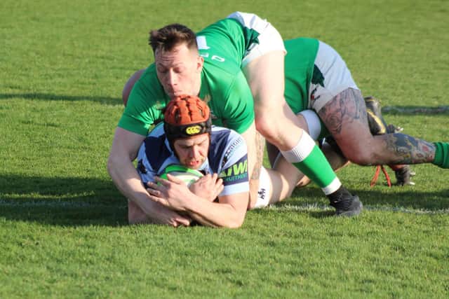 Jack Knight scores against Wildgeese / Picture: Rob Deavall