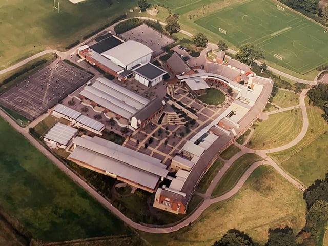 Tanbridge House School in Horsham pictured in the late 1990s