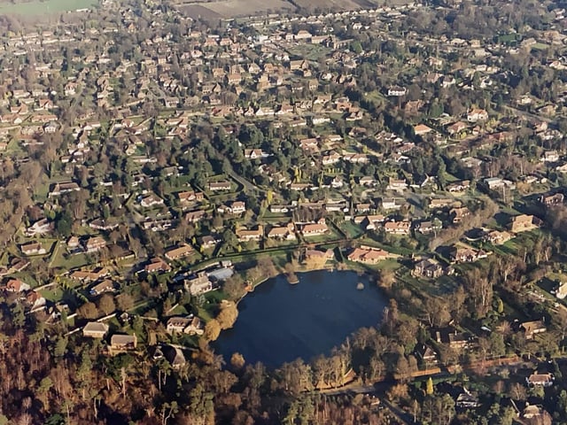 West Chiltington pictured 20 years ago