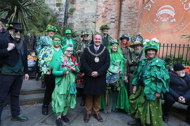 Green Lady event in Hastings Old Town on March 31. Photo by Roberts Photographic SUS-220104-075406001