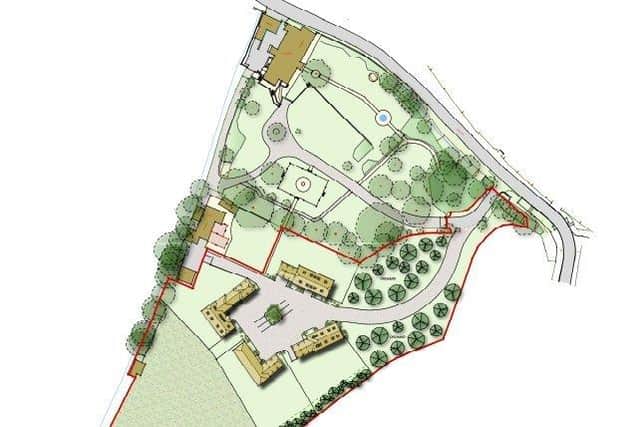 Plans for four dwellings in Flansham have been refused