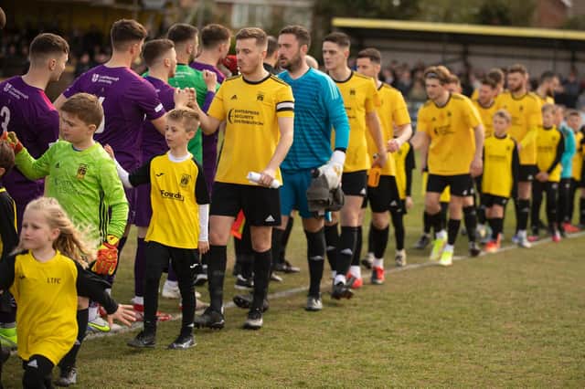 Pre-match scenes and match action from Littlehampton Town's 4-0 beating of Loughborough Students in the FA Vase semi-final at The Sportsfield / Pictures: Chris Hatton
