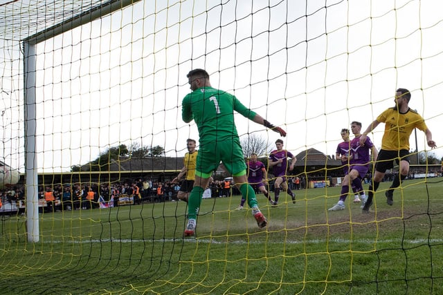 Pre-match scenes and match action from Littlehampton Town's 4-0 beating of Loughborough Students in the FA Vase semi-final at The Sportsfield / Pictures: Chris Hatton