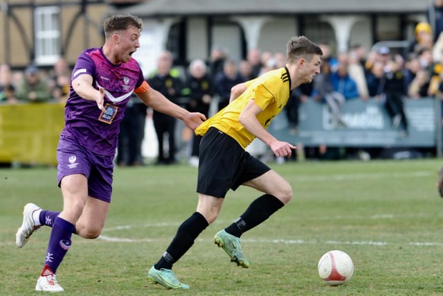 Pictures by Stephen Goodger from Littlehampton Town's FA Vase semi-final win over Loughborough Students at a packed Sportsfield