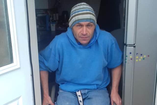 Matthew Redman who lives in an adapatable council house in Angmering has deemed his living situation inhabitable after experiencing mulitple issues