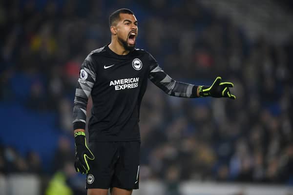 Brighton & Hove Albion goalkeeper Robert Sánchez has been linked with a £20million move to Premier League rivals Newcastle United. Picture by Mike Hewitt/Getty Images