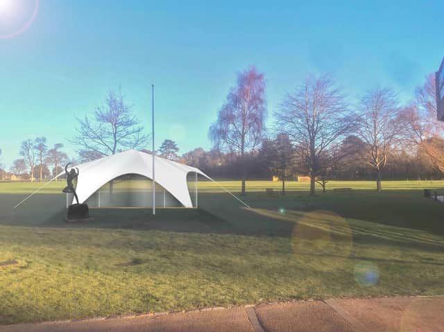 Plans for the building of a temporary bandstand at Chichester Festival Theatre have been submitted to Chichester District Council. SUS-220504-143930001
