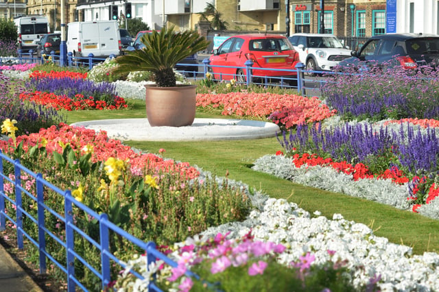 Eastbourne seafront pictured during the warm September weather on 7/9/21.

Carpet Gardens SUS-210709-133202001