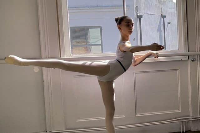 Elisa Stanciu, 11, dreams of becoming a professional ballet dancer
