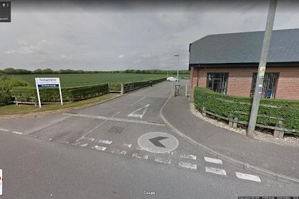 There are 8,321 patients per GP at Tangmere Medical Centre, Chichester. In total there are 6,657 patients and the full-time equivalent of 0.8 GP's.

Photo: Google Maps