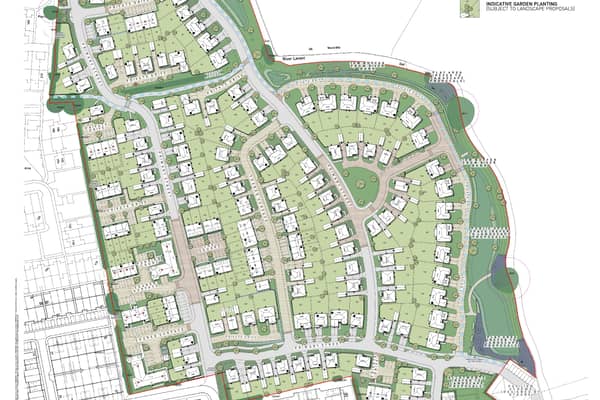 New designs have been submitted to Chichester District Council for the proposed development of 200 homes at Graylingwell Park. SUS-220504-120915001
