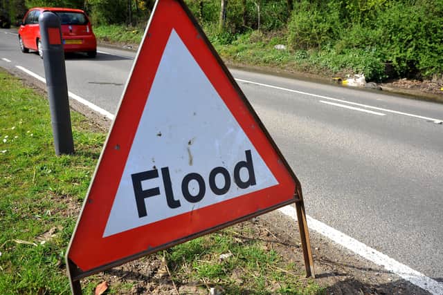 Pulborough residents say the flooding has gone on for months and is dangerous.  Pic S Robards SR2204062 SUS-220604-102719001