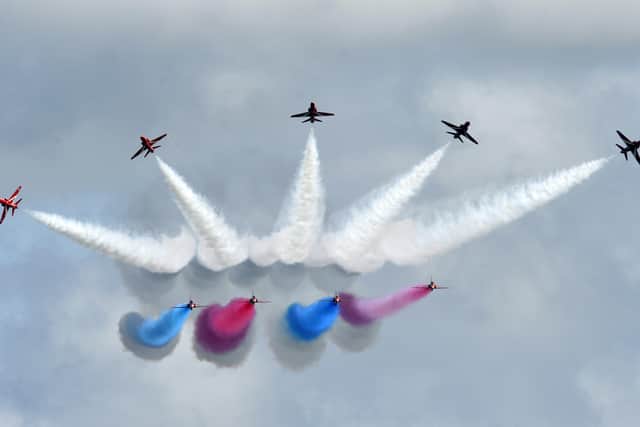 Airbourne 2017 Red Arrows (Photo by Jon Rigby) SUS-170821-120252008