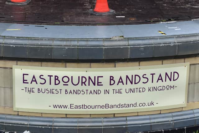 Eastbourne Bandstand - April 2022 meeting (Pic by Jon Rigby) SUS-220126-123840001
