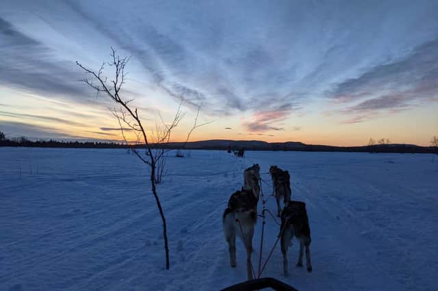 Michaela Proctor, East Grinstead, raised more £900 for children’s charity Action Medical Research by completing the Husky Sled Trail in Sweden